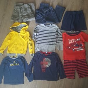 9 Piece Toddler Boy Clothes Bundle Lot